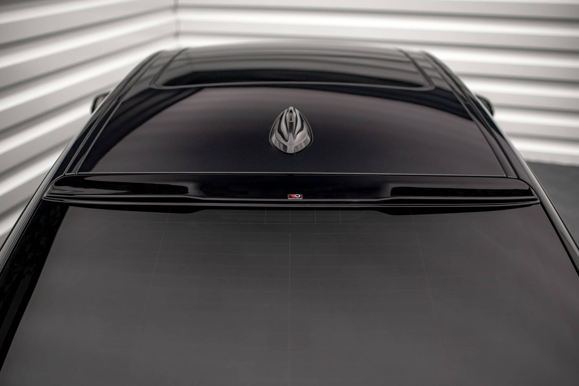 Heckscheiben Spoiler passend für BMW 2 Gran Coupe M-Paket F44 schwarz matt