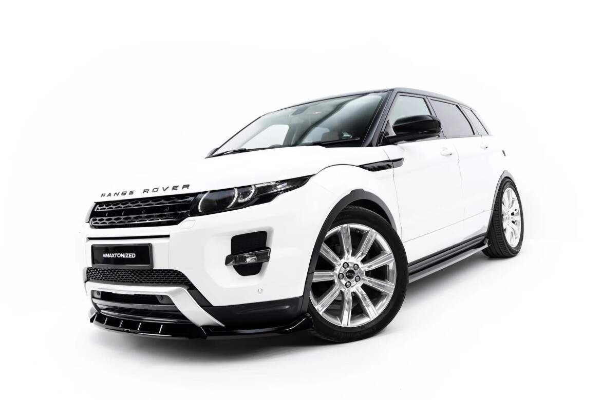 Frontlippe passend für Land Rover Range Rover Evoque Mk1 schwarz Hochglanz