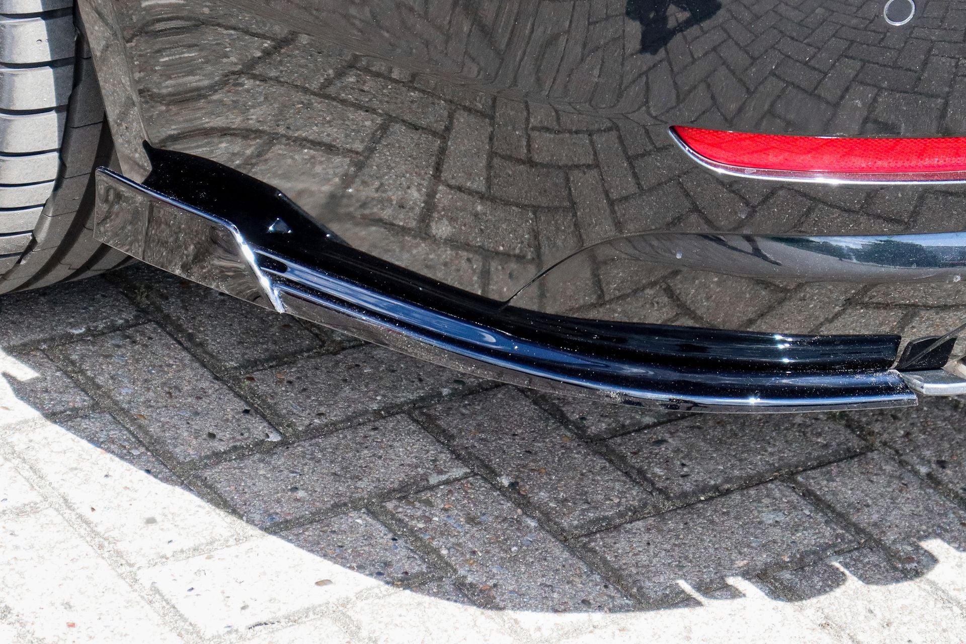 Heckansatz Seitenteile mit Wings passend für BMW 4er F32 F33 F36 OEM Optik
