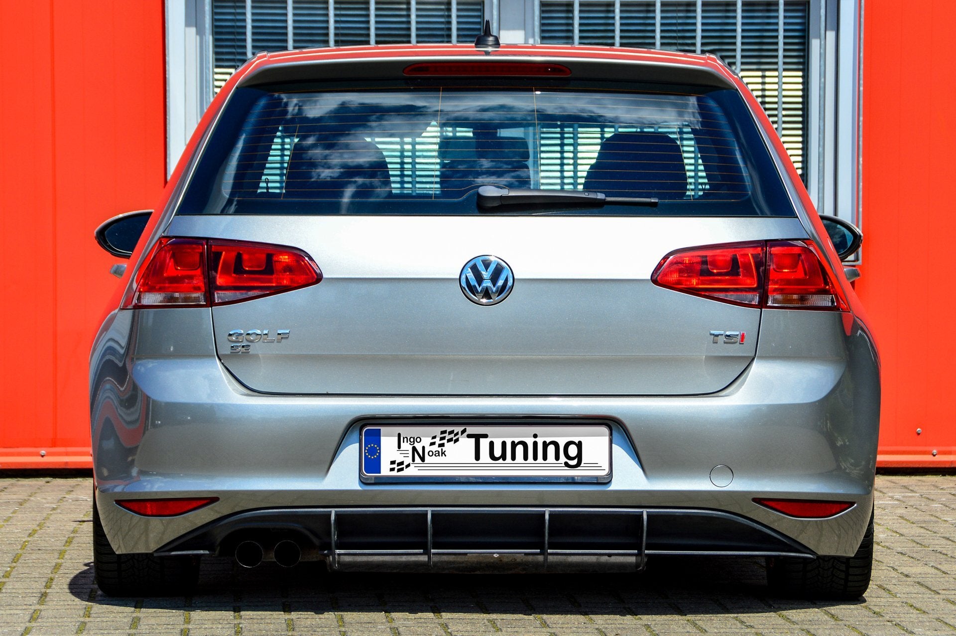 Racing Heckansatz Diffusor für VW Golf 7 Standard
