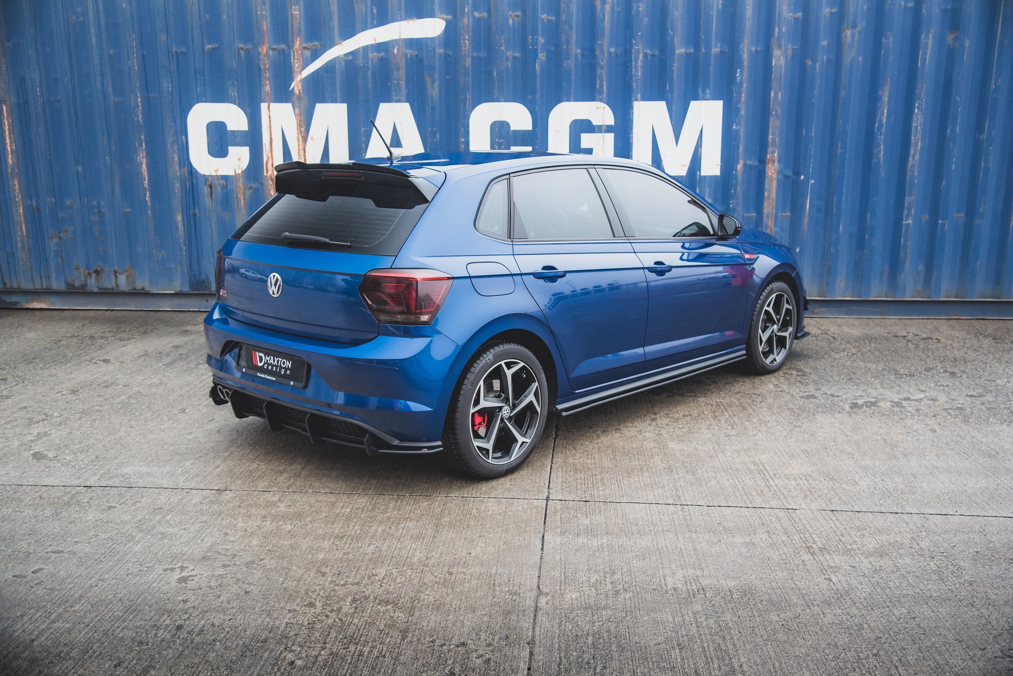 Street Pro Seitenschweller Leisten passend für VW Polo GTI Mk6