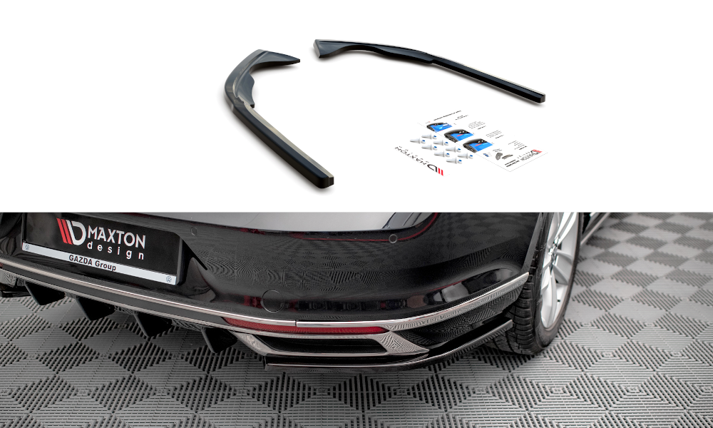 Street+ Heck Ansatz Flaps passend für VW Passat B8 FL schwarz Hochglanz