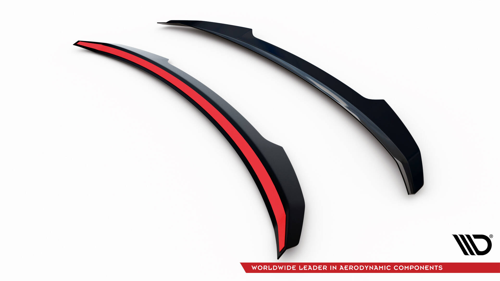 Heck Spoiler Aufsatz Abrisskante passend für Volvo S60 R-Design Mk3 schwarz Hochglanz