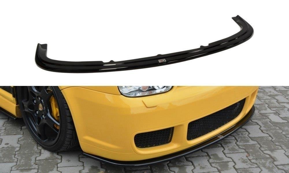 Street+ Spoilerlippe Front Ansatz passend für VW Golf 4 R32 schwarz Hochglanz