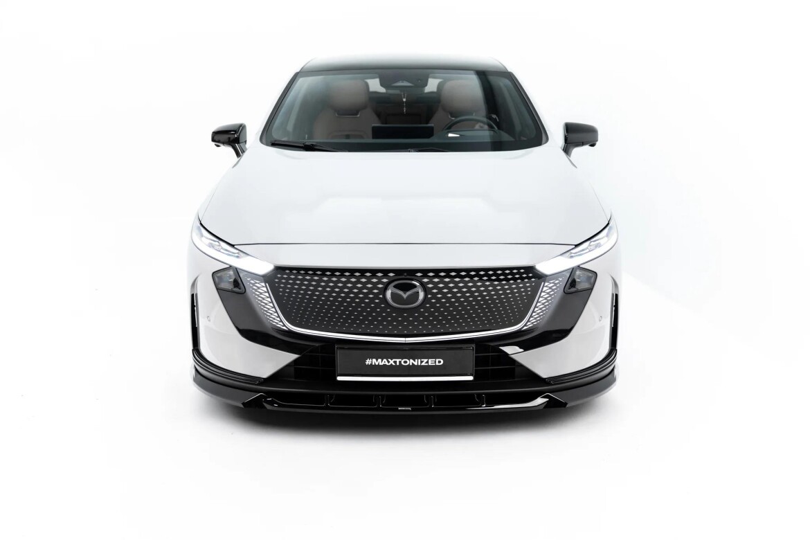 Frontlippe passend für Mazda 6e Mk1 schwarz Hochglanz