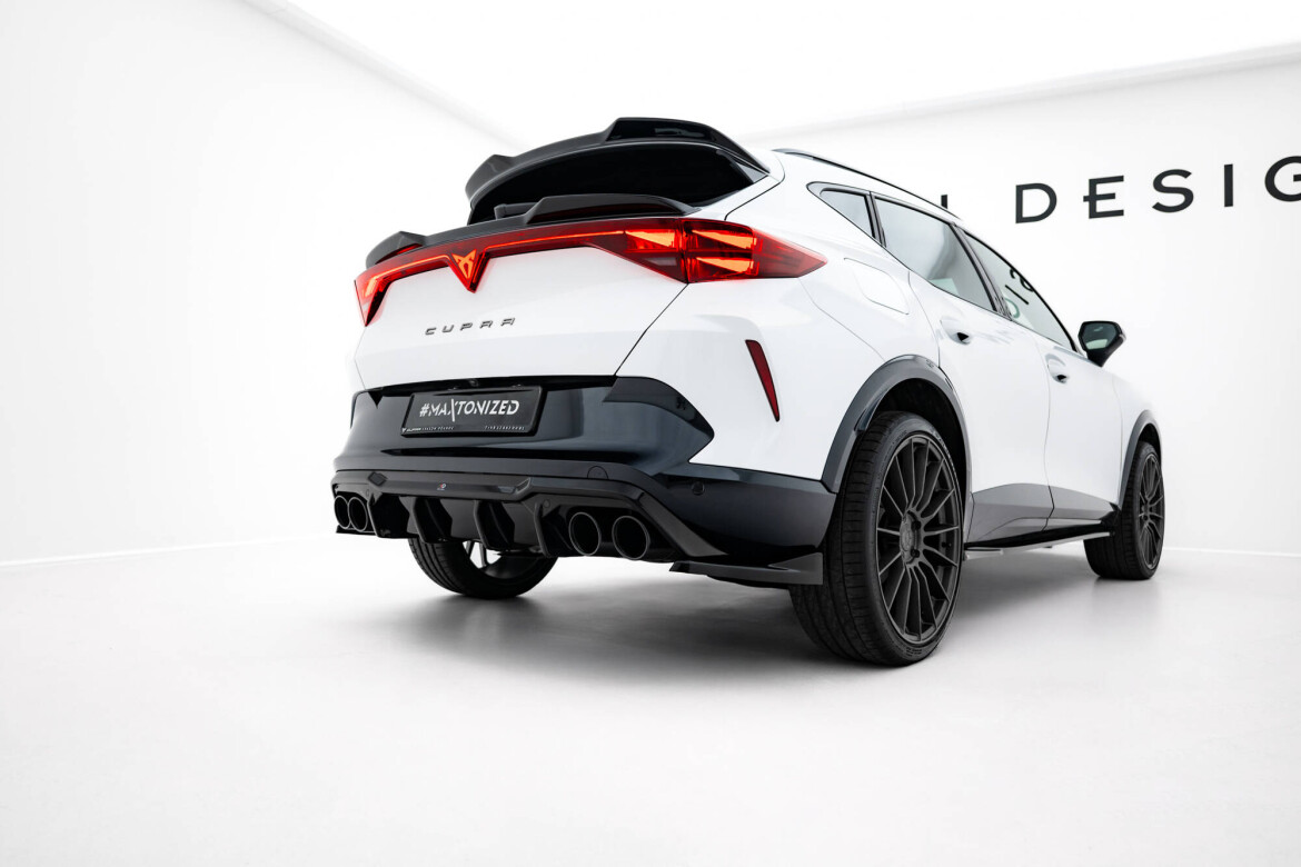 Heckansatz Diffusor + Endrohre passend für CUPRA Formentor Mk1