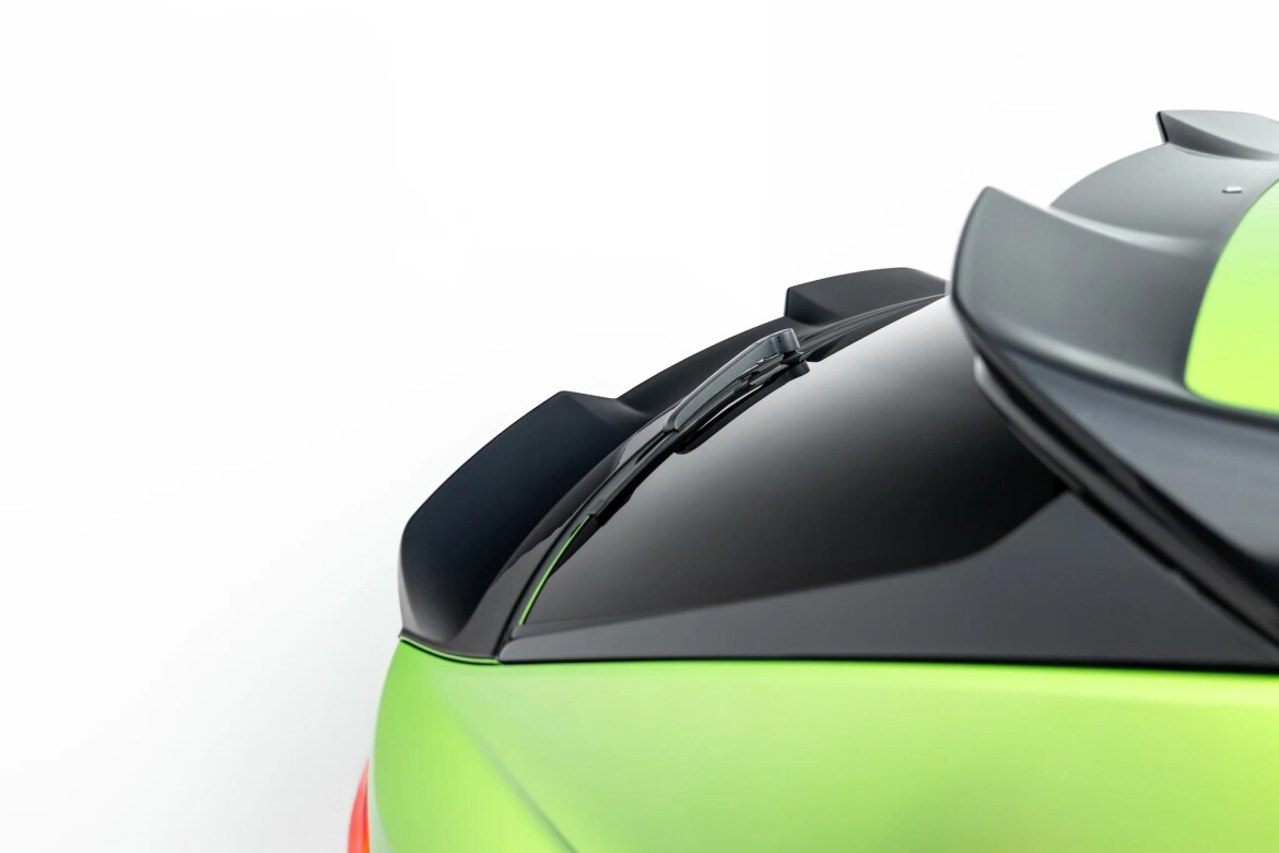 Unterer Heckspoiler Lippe 3D passend für Audi RSQ8 Mk1 /Mk1 Facelift schwarz Hochglanz