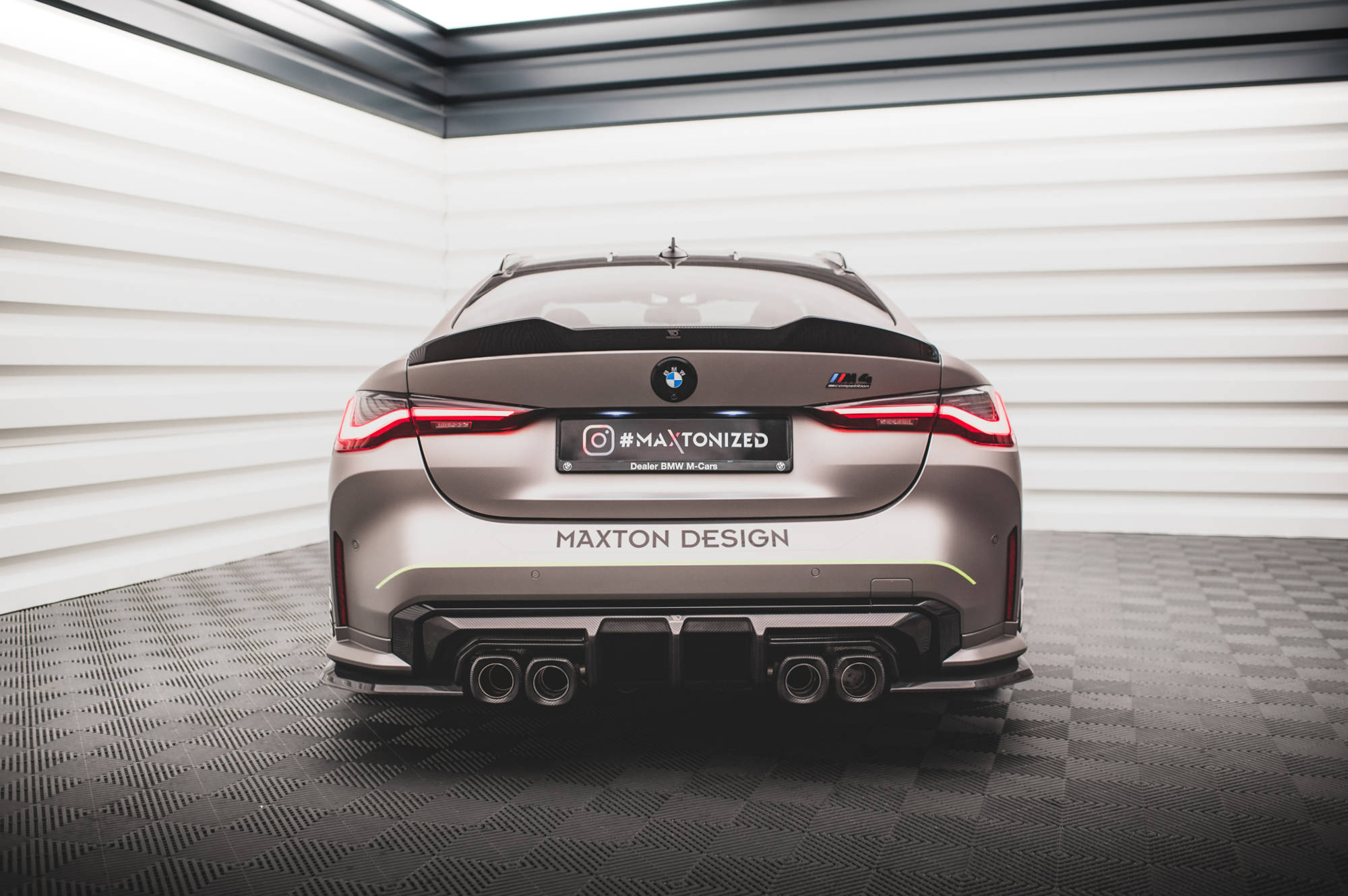 Carbon Fiber Heckklappenspoiler passend für BMW M4 G82 / G82 FL / M440i / 4 M-Paket G22 / G22 FL