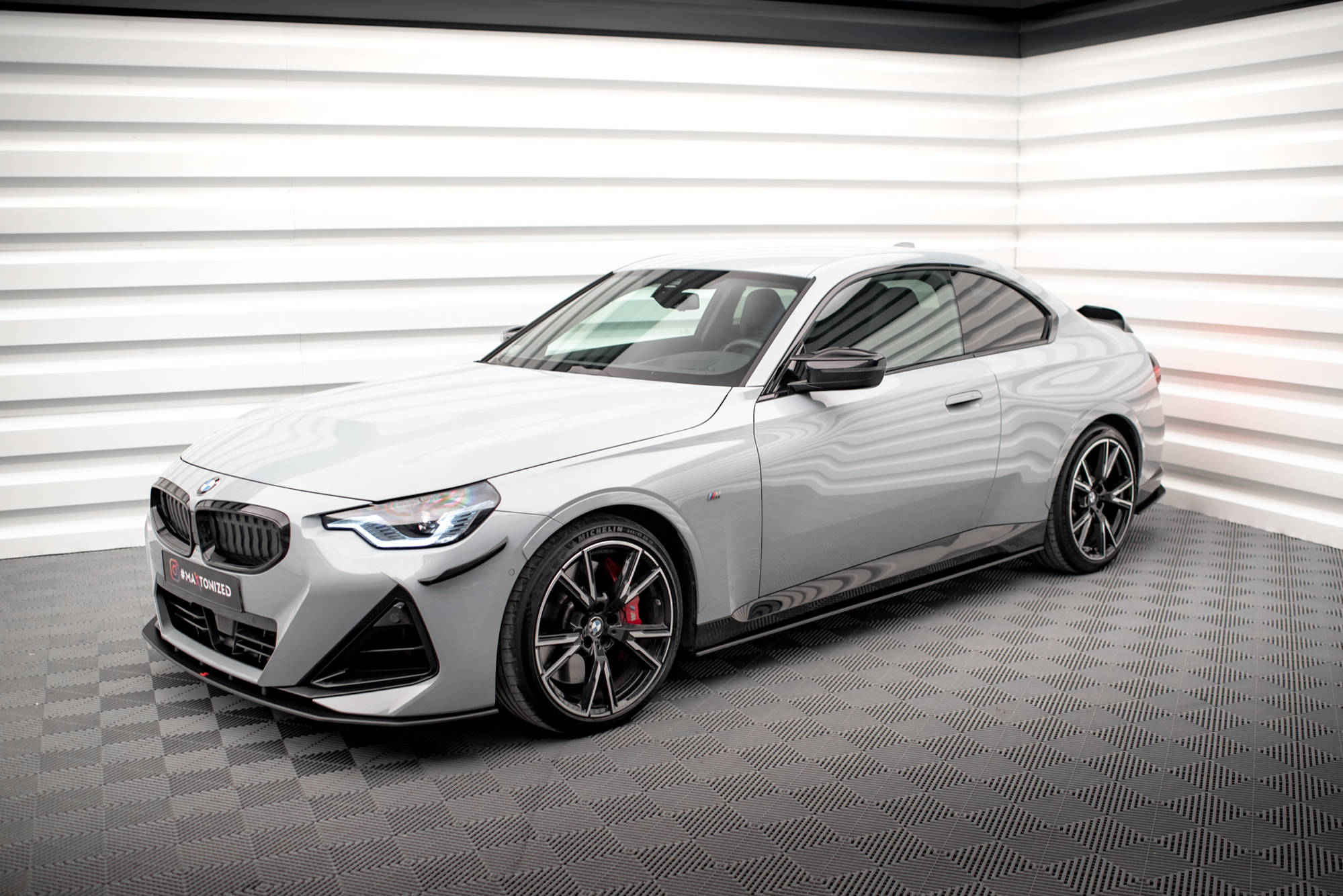 Street Pro Seitenschweller Leisten passend für BMW 2 Coupe M-Paket / M240i G42