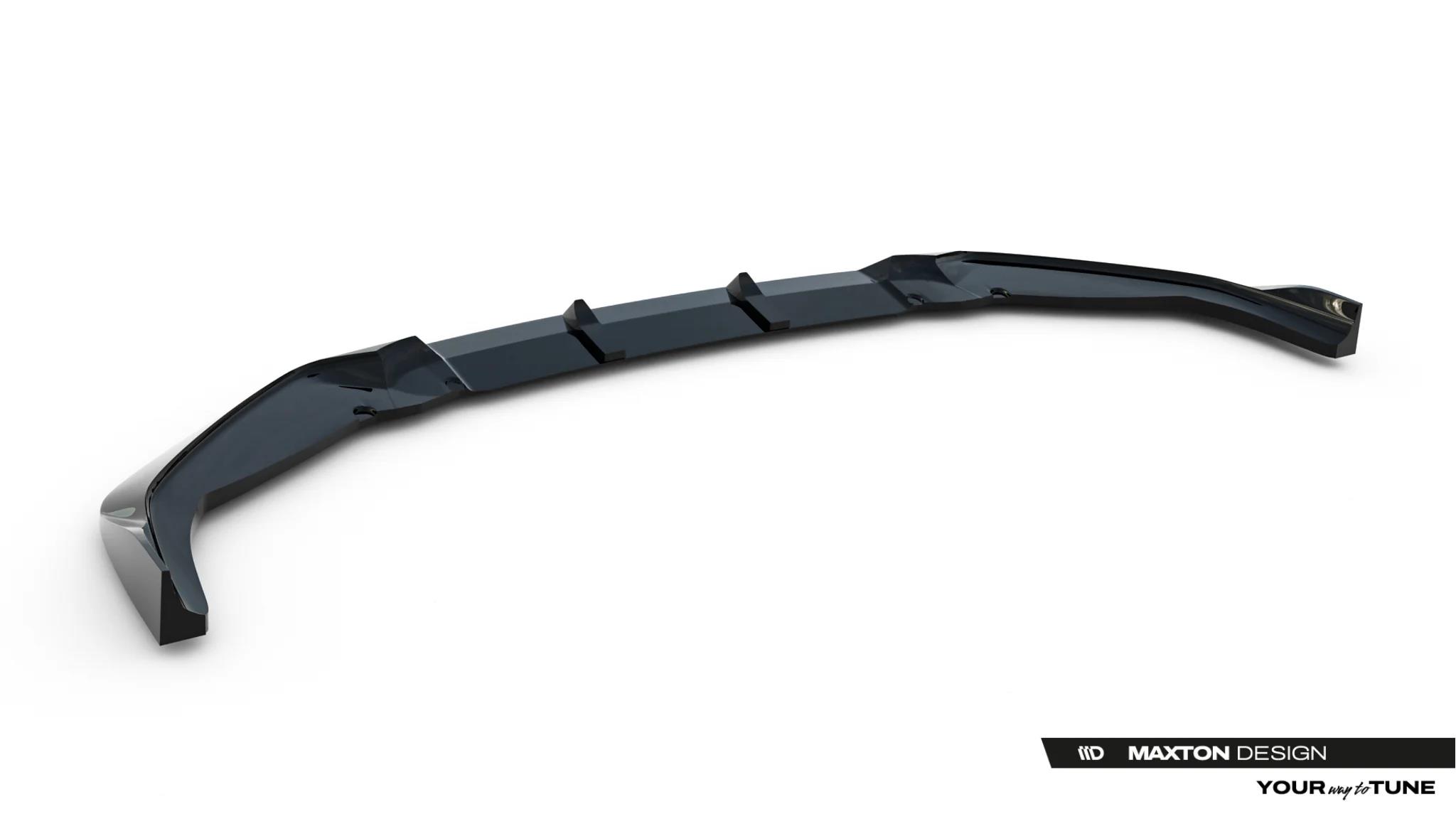 Frontlippe V.2 passend für Toyota GR Yaris Mk4 Facelift schwarz Hochglanz