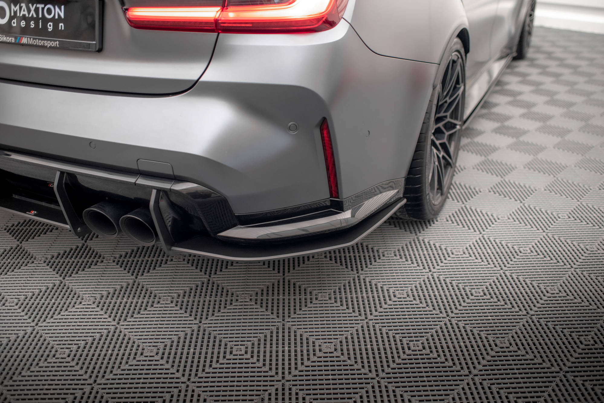 Street Pro Heck Ansatz Flaps passend für BMW M3 Limousine / Touring G80 / G81