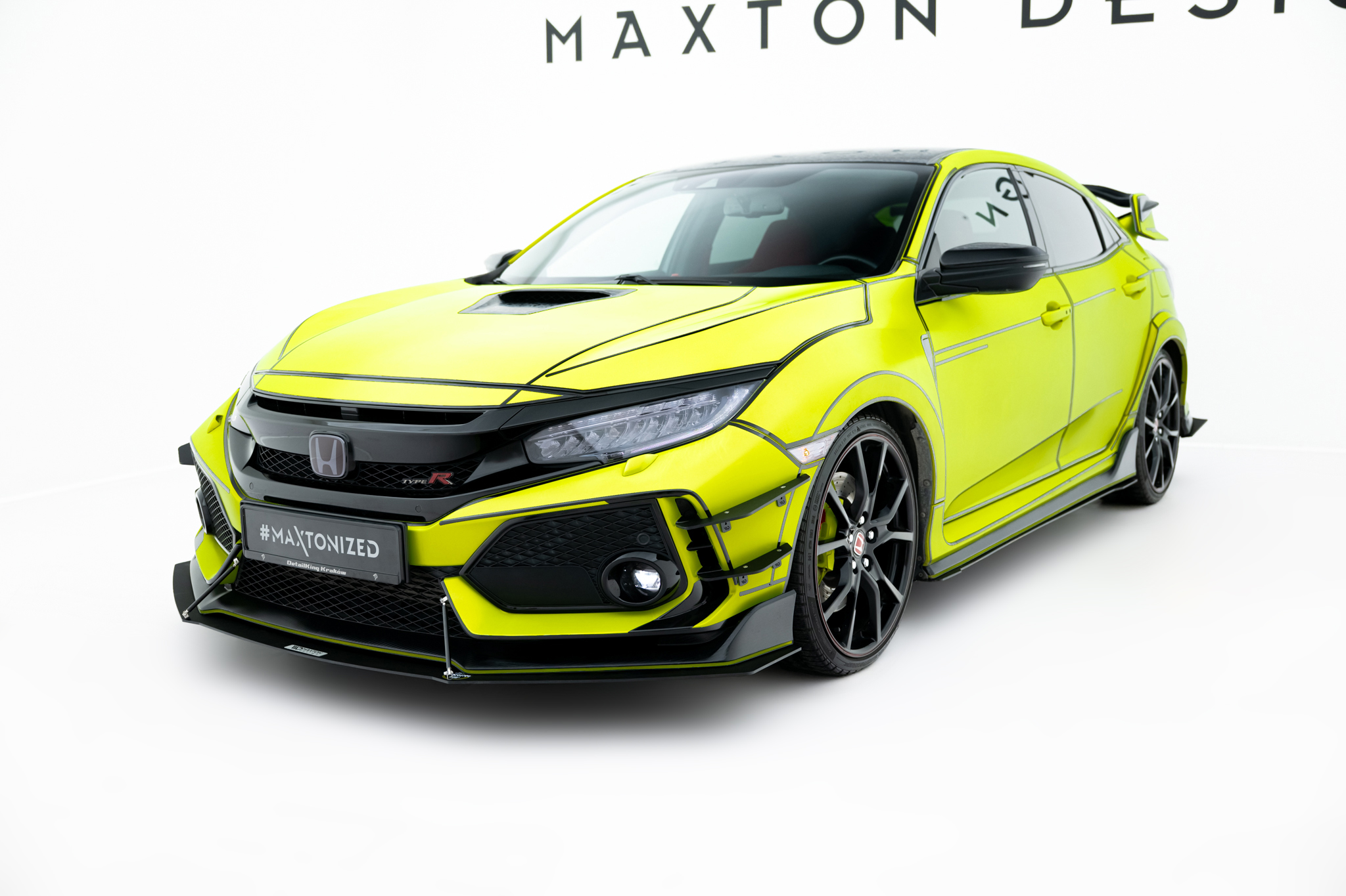 Front Sport Diffusor V.1 Honda Civic Type-R Mk10 / Mk10 Facelift