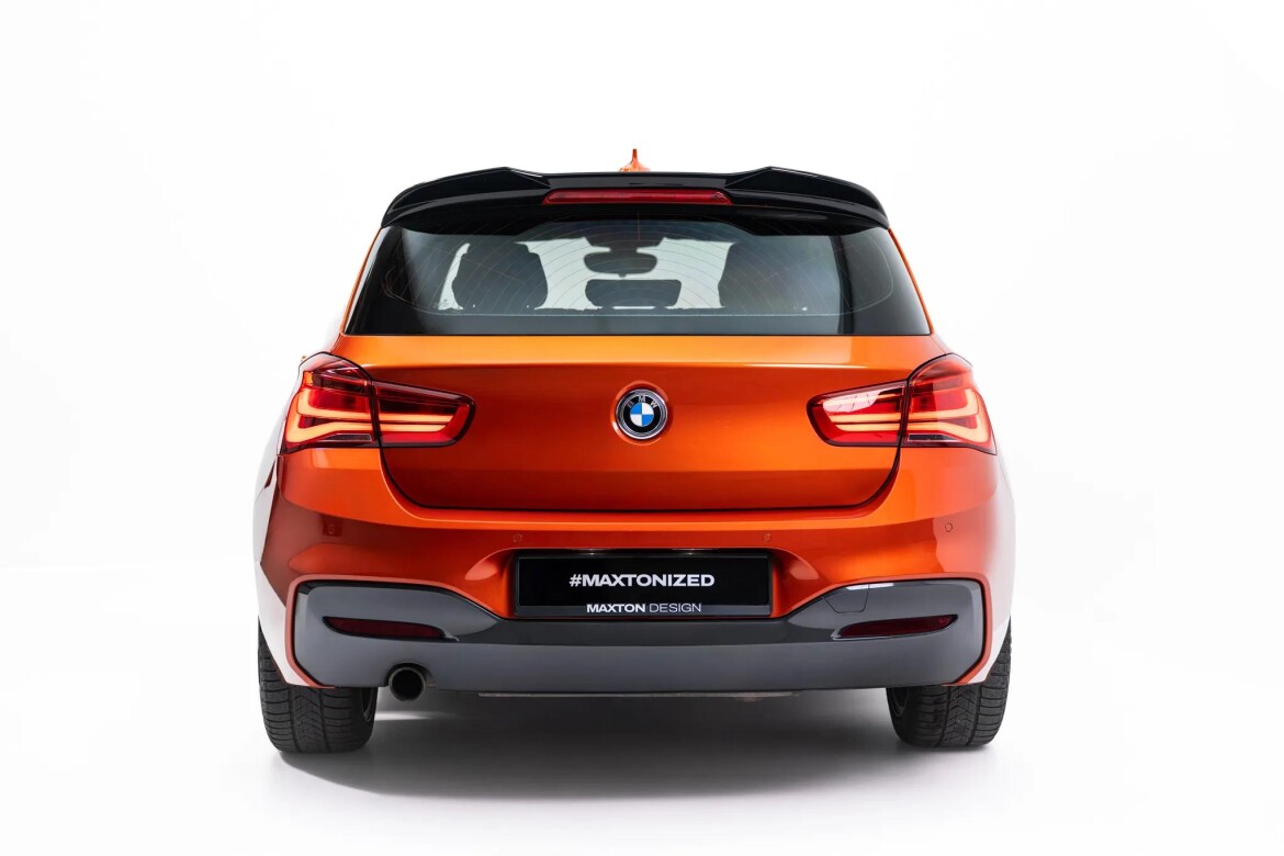 Heckspoiler Lippe 3D passend für BMW 1er M-Paket / M140i / Standard F20 schwarz Hochglanz