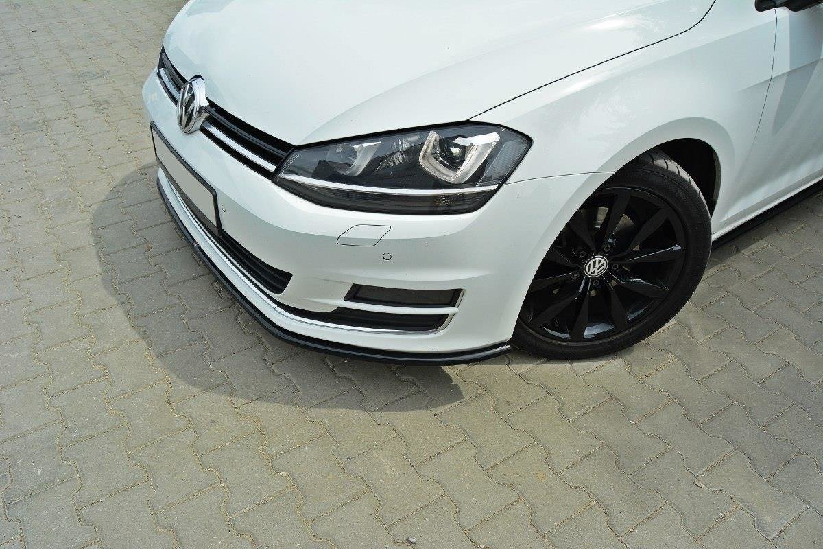Front Ansatz für VW Golf Mk7 schwarz Hochglanz