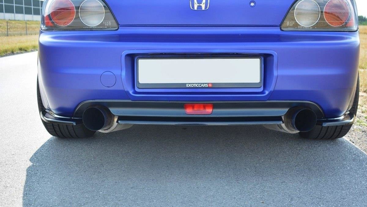 Heckansatz HONDA S2000 schwarz Hochglanz