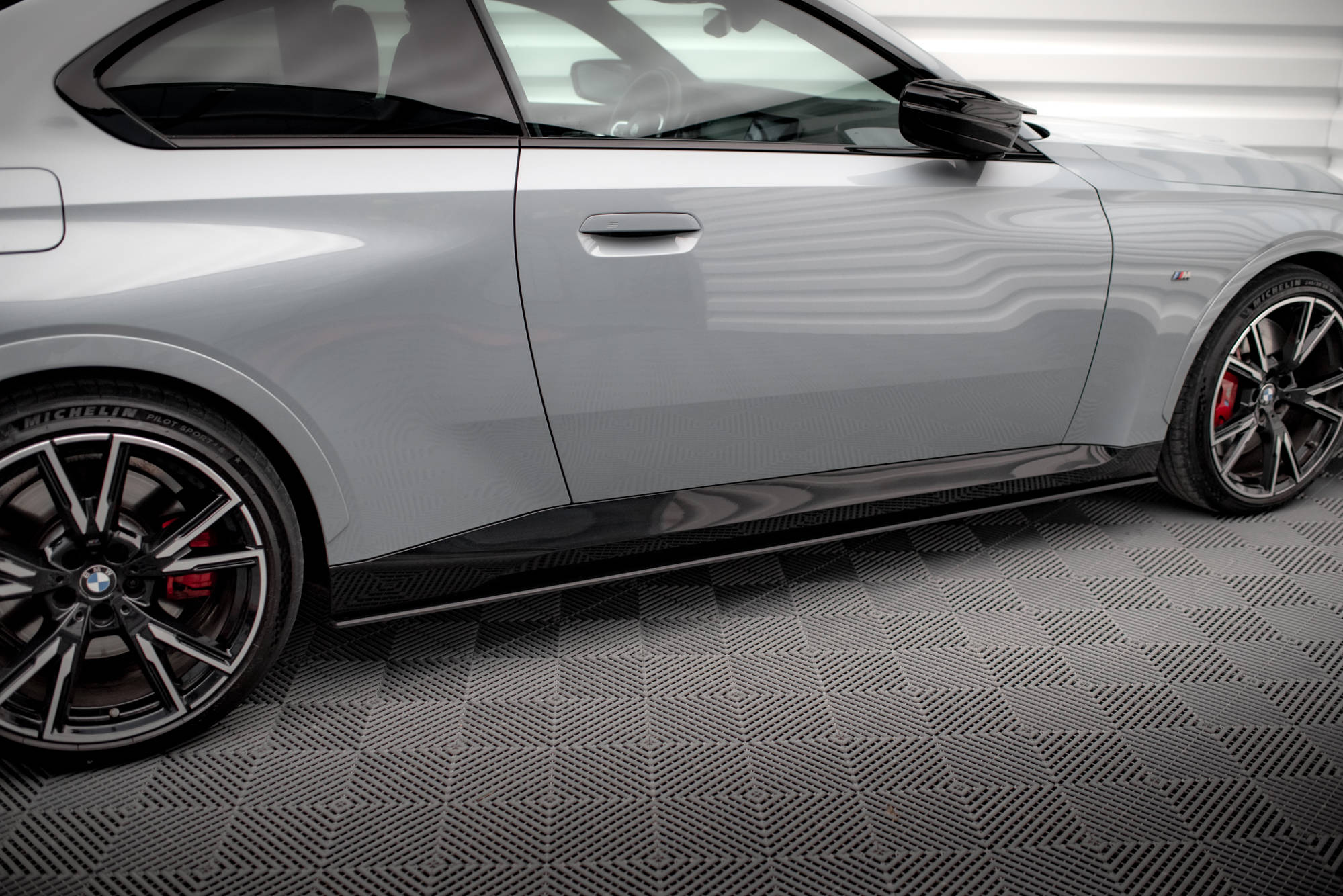 Street Pro Seitenschweller Leisten passend für BMW 2 Coupe M-Paket / M240i G42
