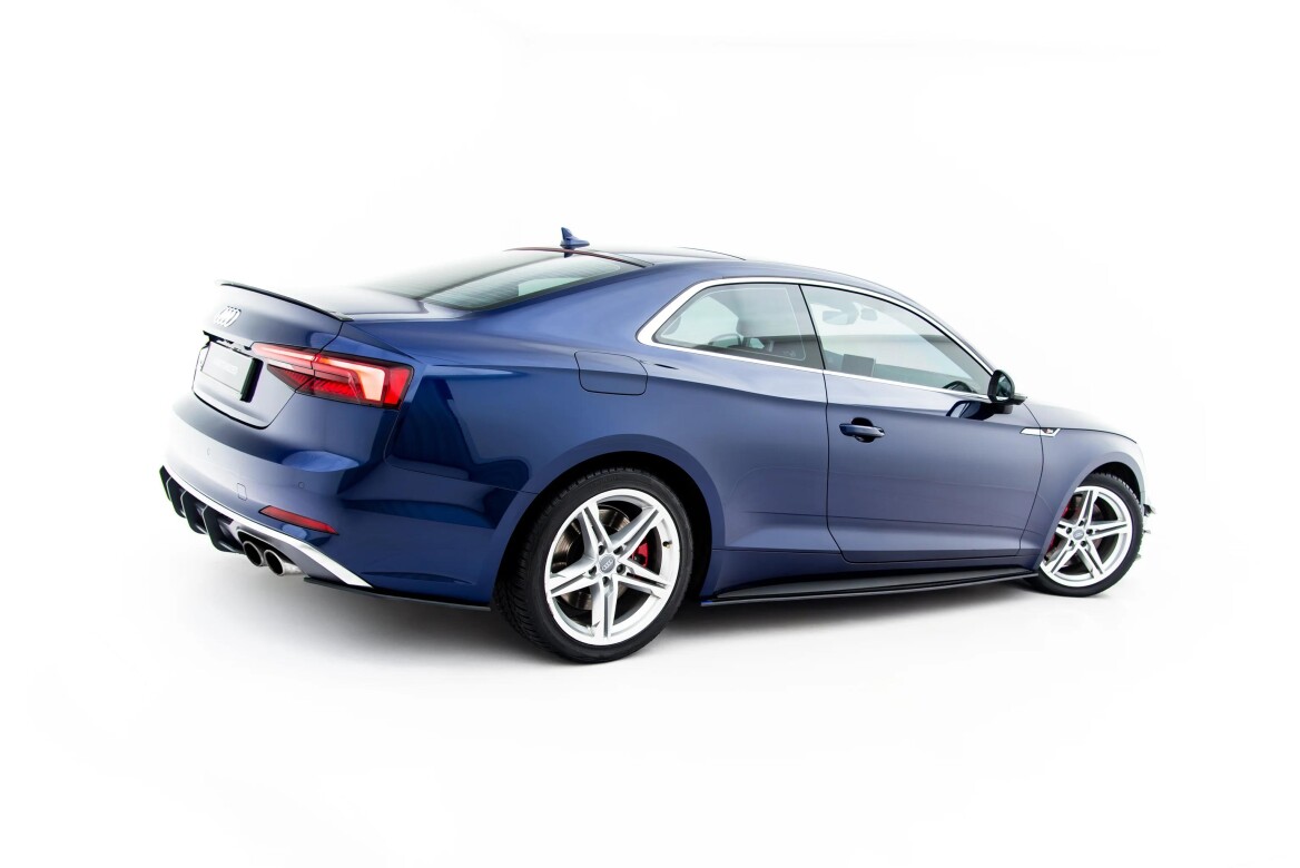Street Pro Seitenschweller Ansatz (Paar) passend für Audi S5 / A5 S-Line Coupe F5