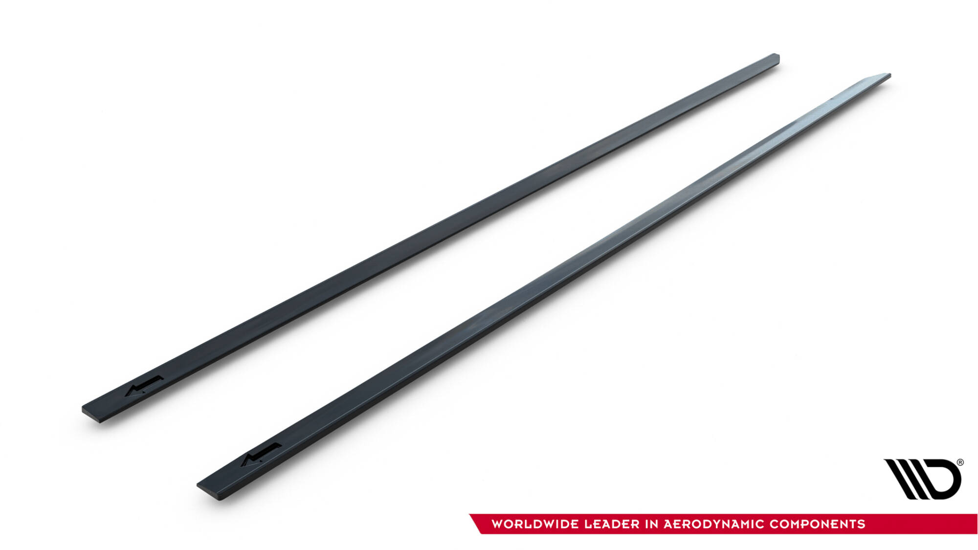 Seitenschweller Ansatz V.2 für VW Golf R / R-Line Mk7 Facelift schwarz Hochglanz