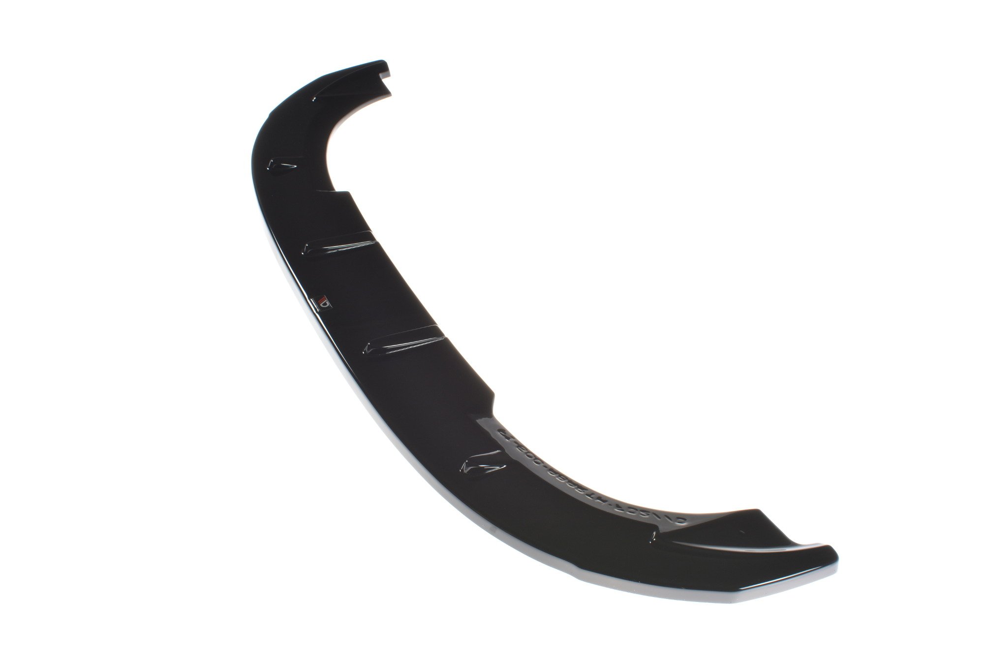 Frontlippe V.2 passend für ABARTH 500 Mk1 schwarz Hochglanz