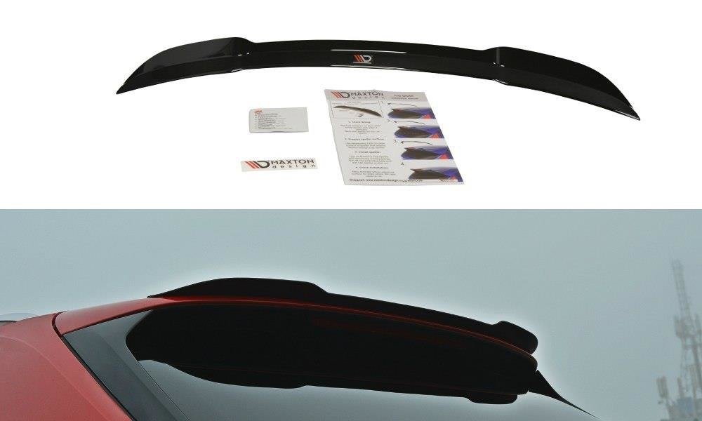 Spoiler CAP V.1 für Audi S4 / A4 S-Line Avant B9 schwarz Hochglanz