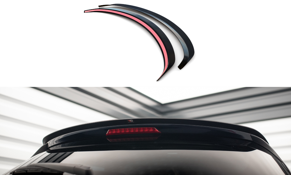 Spoiler CAP für Mazda 3 BN Mk3 schwarz Hochglanz
