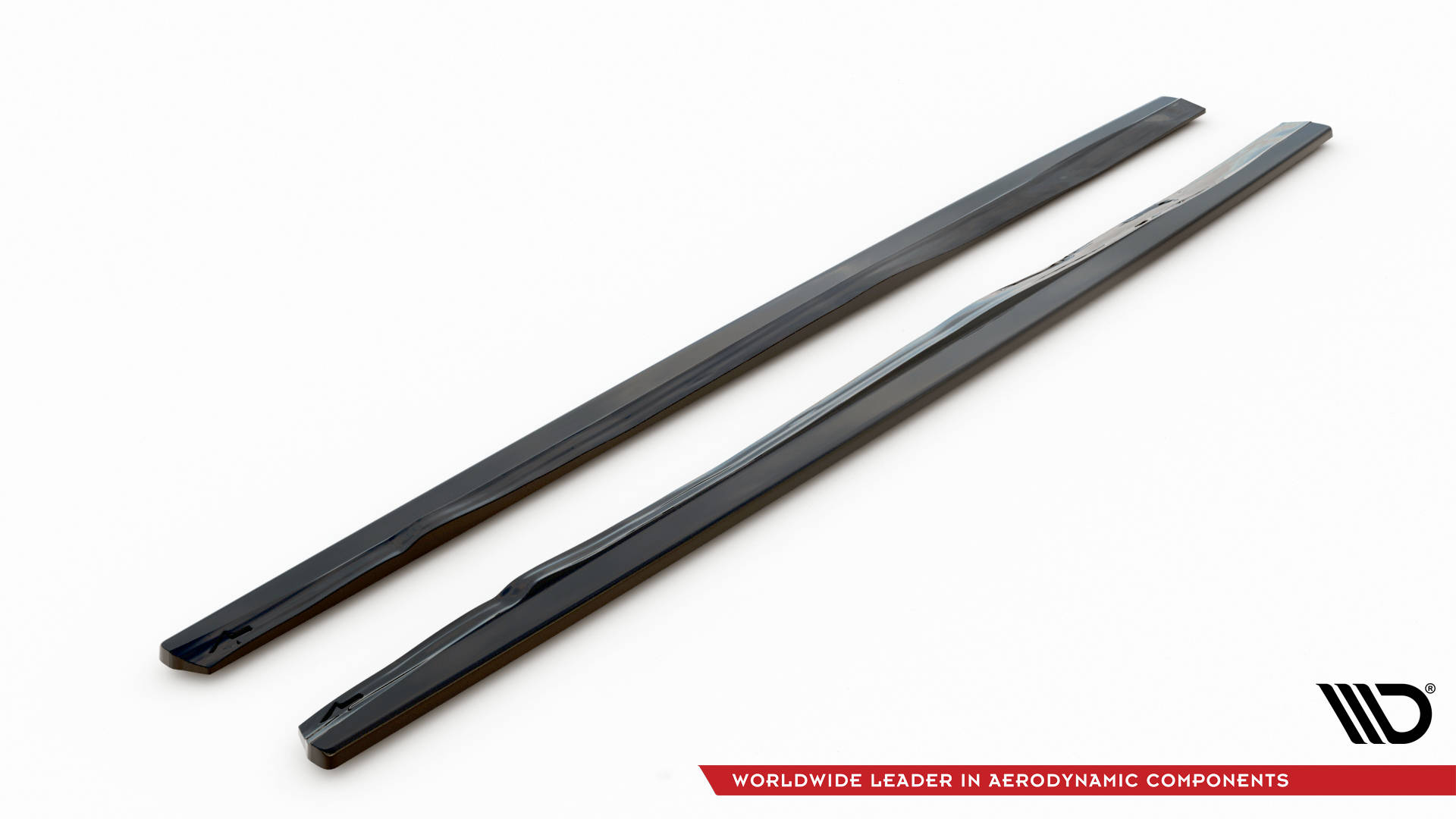 Street+ Seitenschweller Leisten passend für Volvo C70 Mk1 schwarz Hochglanz
