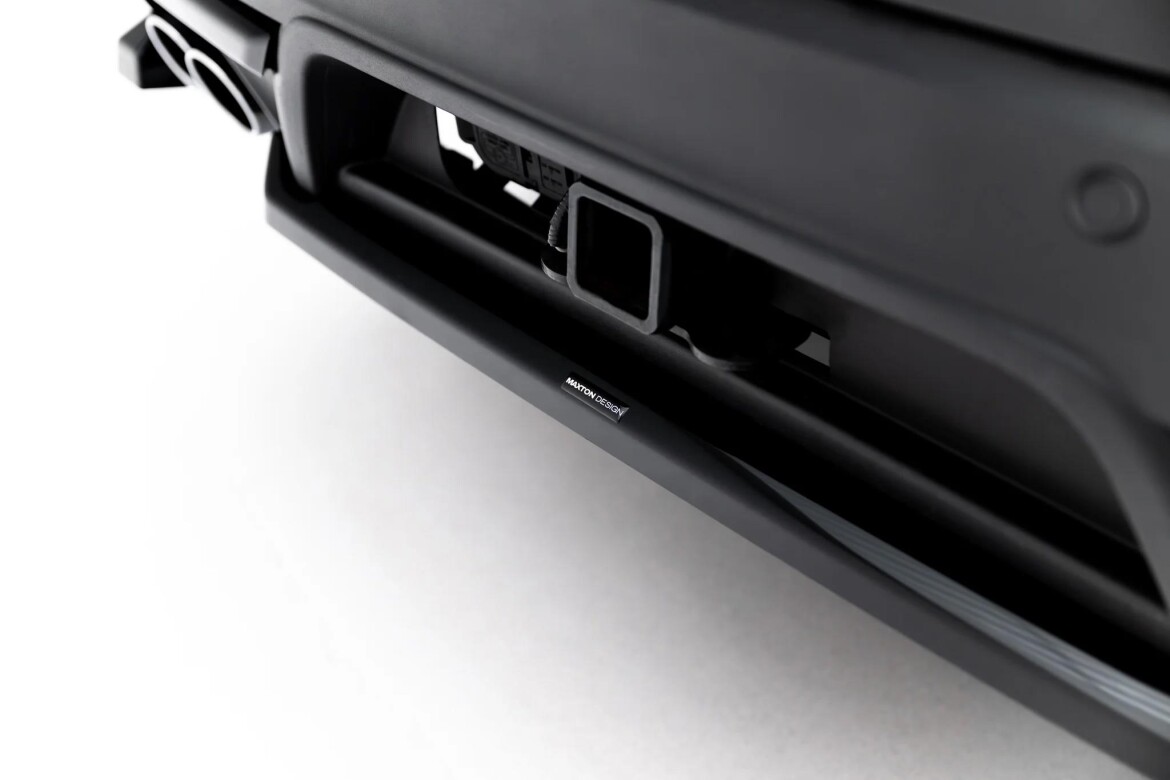 Heckansatz passend passend für Ford Explorer ST Mk6 schwarz Hochglanz