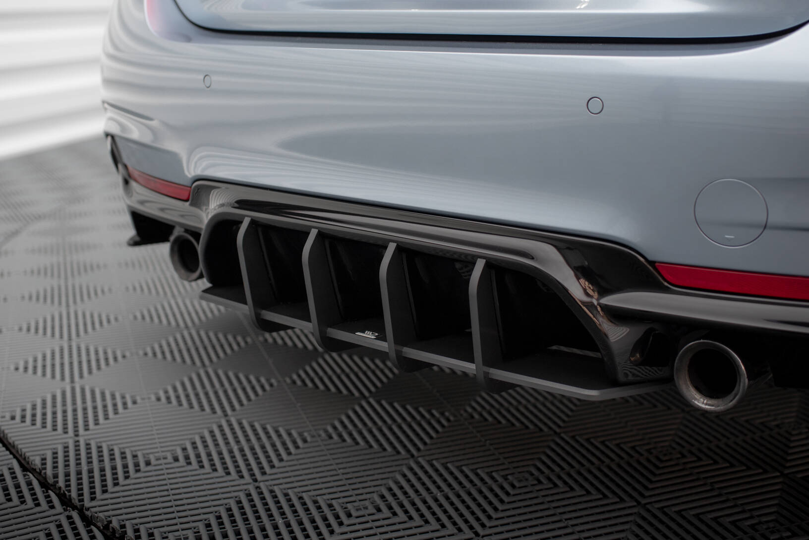 Street Pro Heckschürze Heck Ansatz Diffusor V.1 passend für BMW 4er35 Coupe M-Paket F32