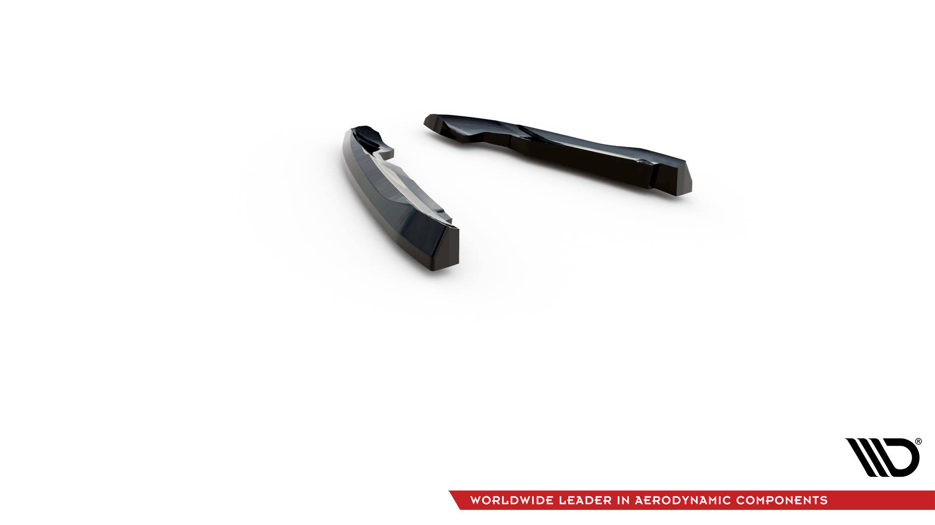 Street+ Heck Ansatz Flaps V.2 passend für Ford Edge Mk2 schwarz Hochglanz