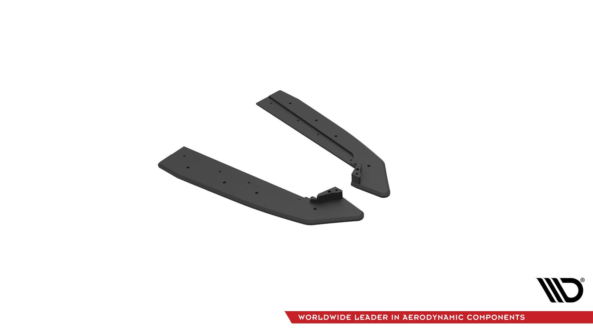 Street Pro Heck Ansatz Flaps V.1 passend für Ford Mustang GT Mk6 FL
