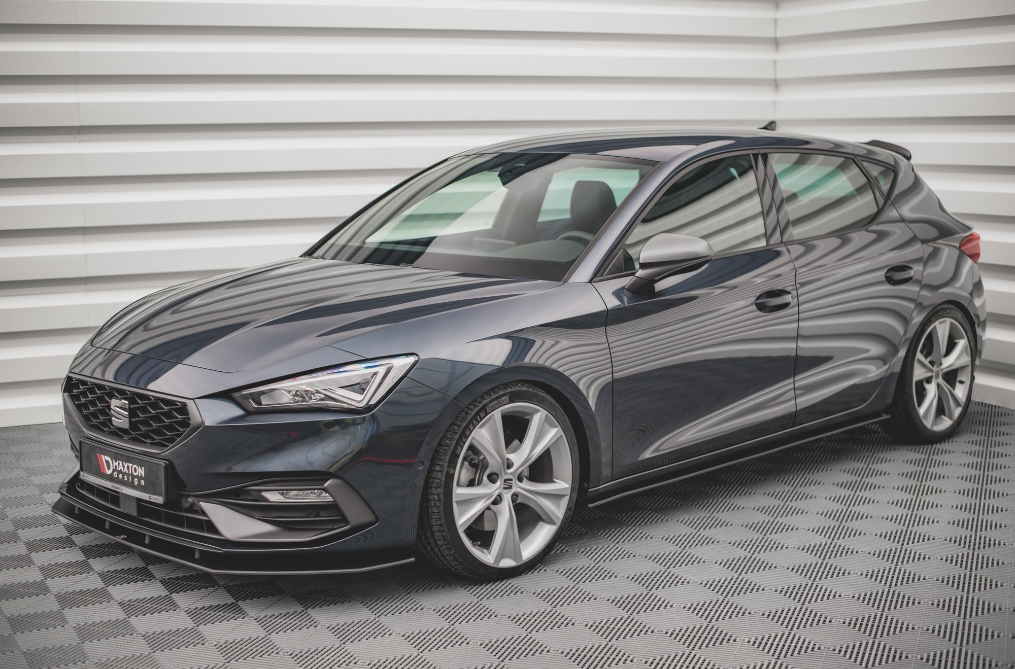 Street Pro Spoilerlippe Front Ansatz passend für Seat Leon FR Mk4