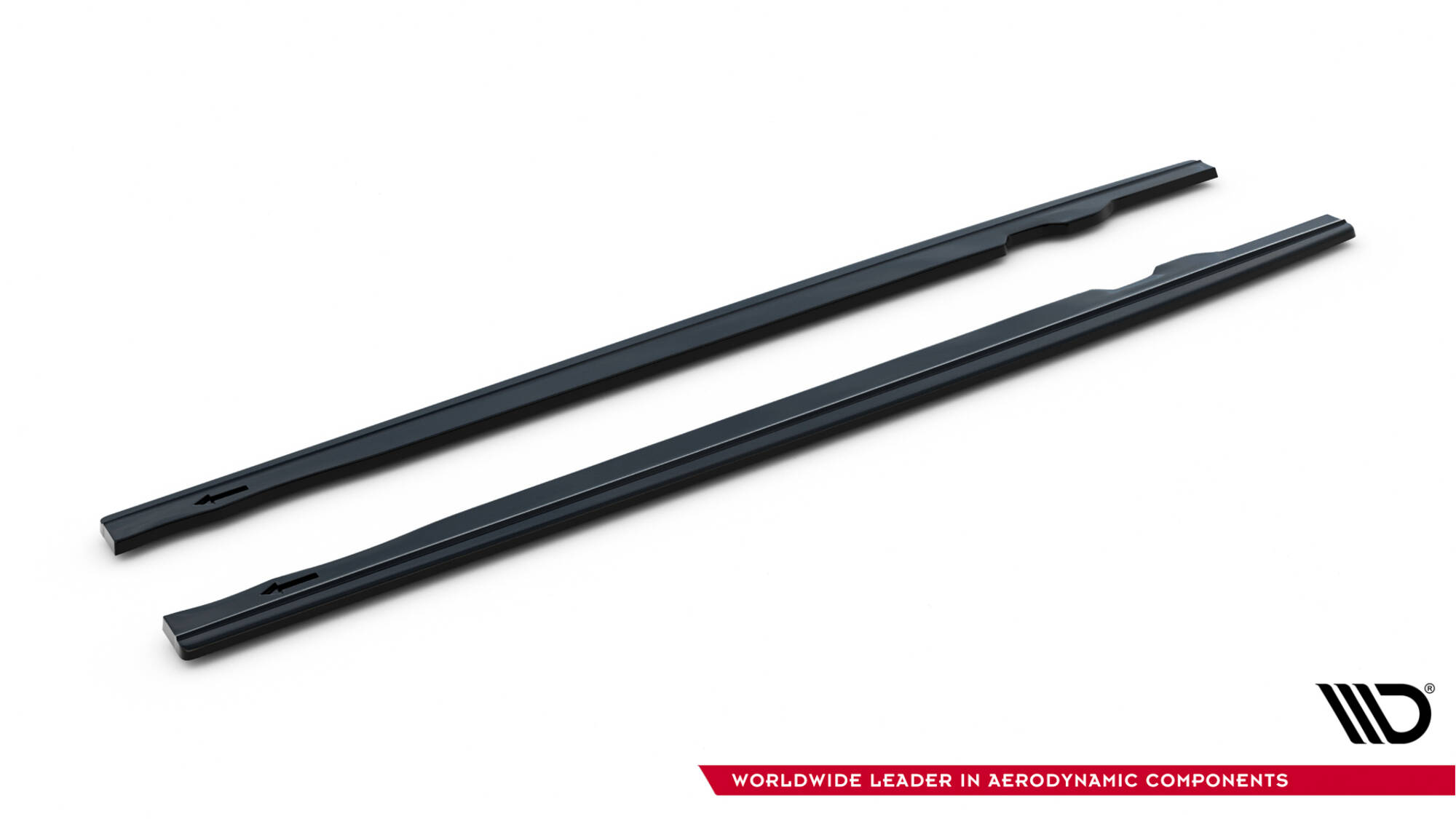 Seitenschweller Ansatz für Mini Cooper S F56 / F56 Facelift schwarz Hochglanz