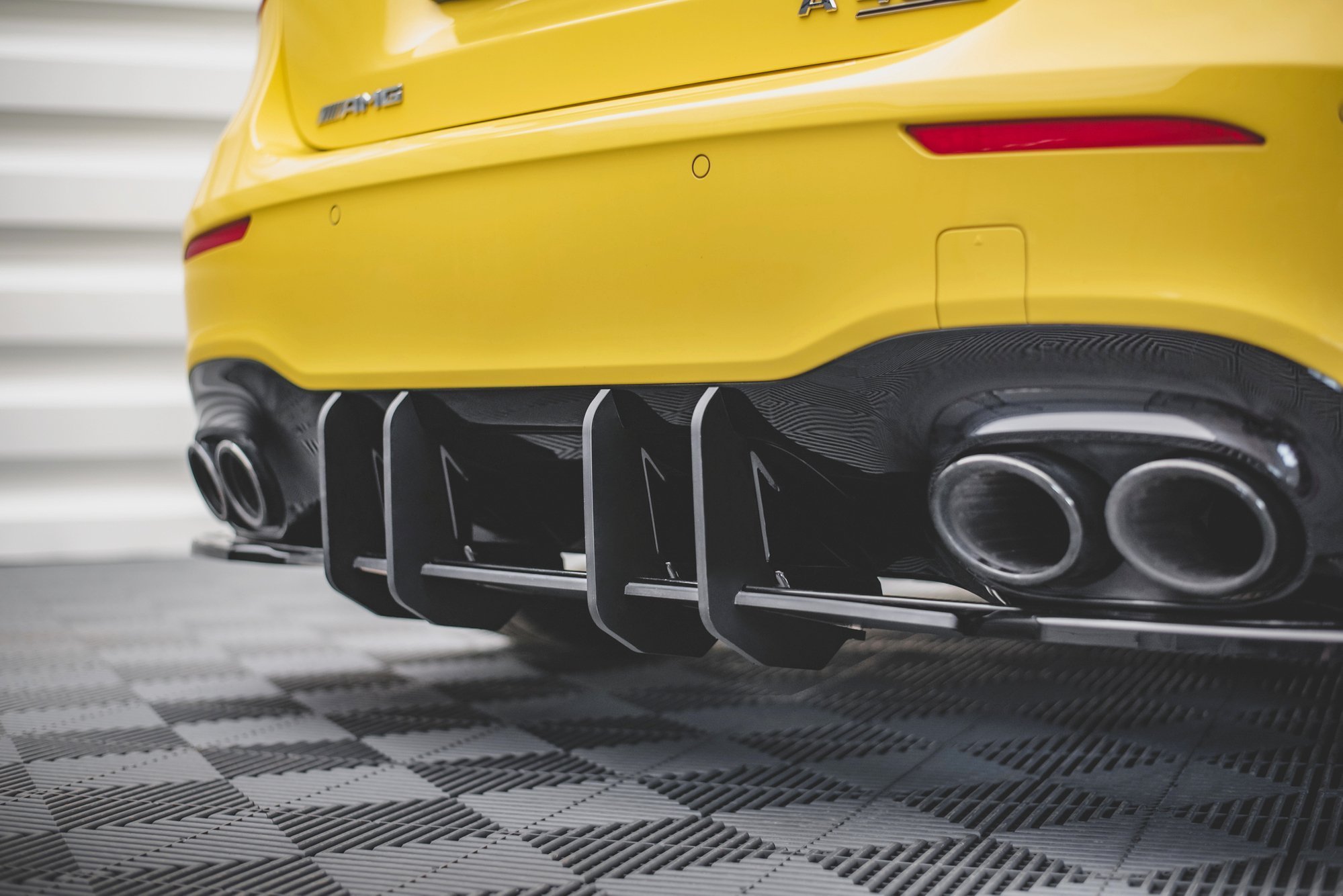 Street Pro Pro Heckschürze passend für Mercedes-AMG A45 S Aero Pack W177