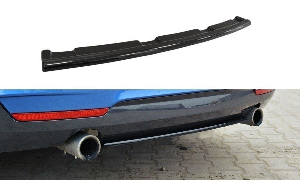 Heckansatz BMW 4er Coupe / Gran Coupe / Cabrio M-Paket F32 / F36 / F33 schwarz Hochglanz
