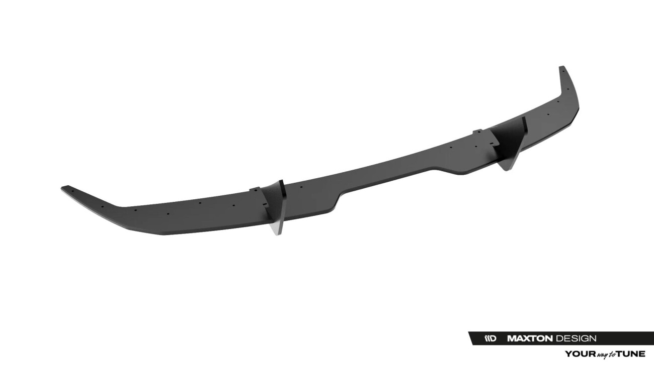 Heckansatz Diffusor passend für Jaguar F-Type X152 Facelift 2 schwarz-rot