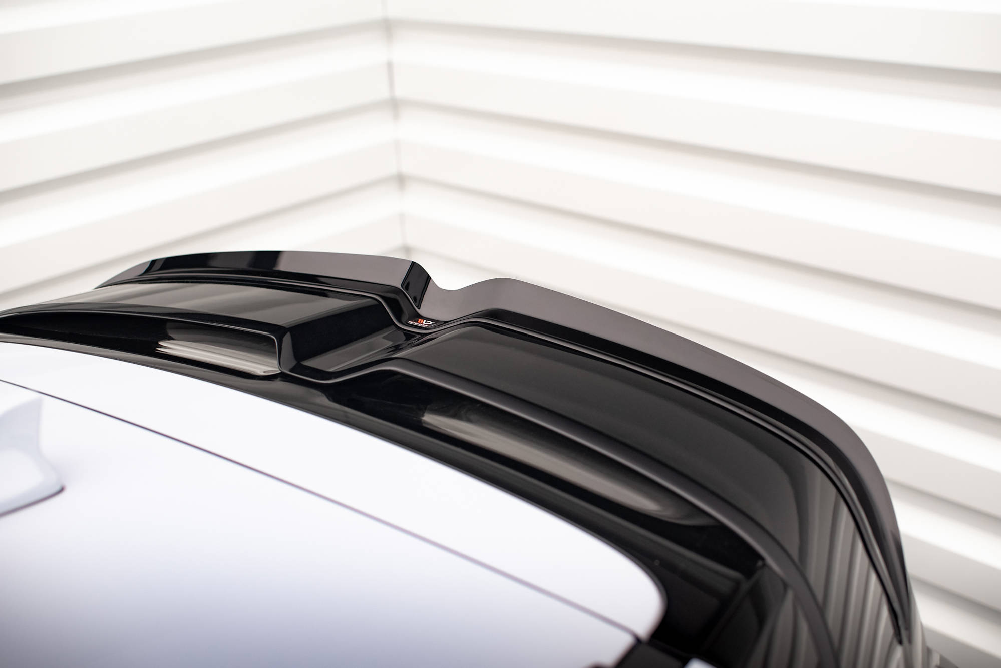 Heck Spoiler Aufsatz Abrisskante passend für Hyundai Kona N Mk1 schwarz Hochglanz
