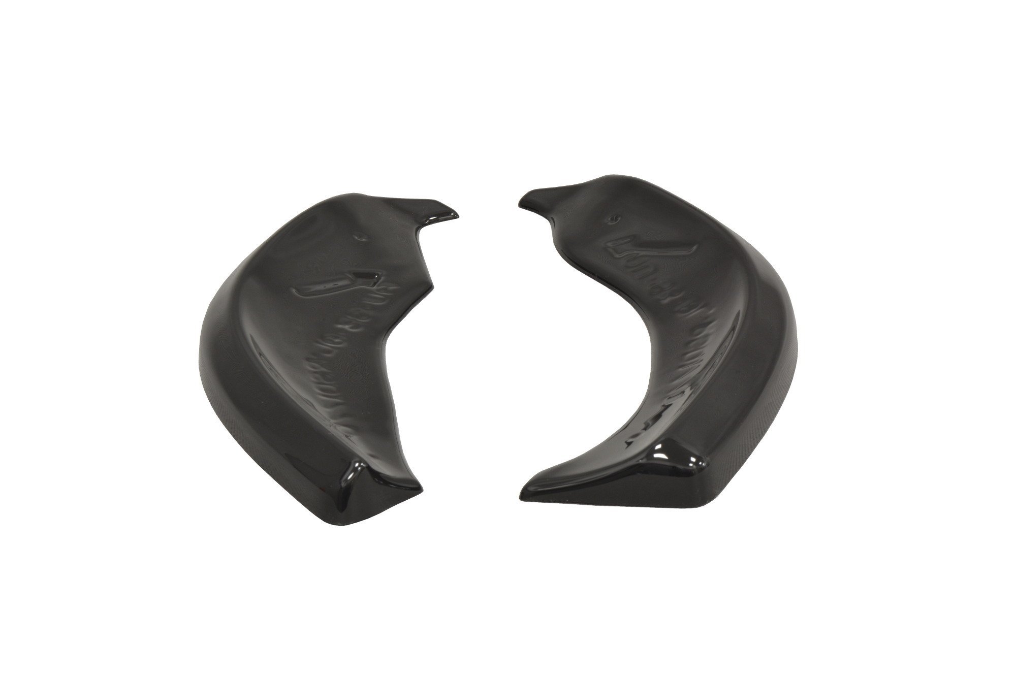 Heck Ansatz Flaps Diffusor V.1 für AUDI S3 8L schwarz Hochglanz