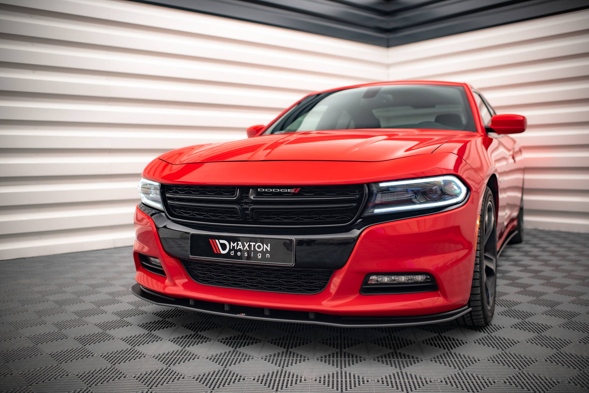 Street Pro Spoilerlippe Front Ansatz passend für Dodge Charger RT Mk7 FL
