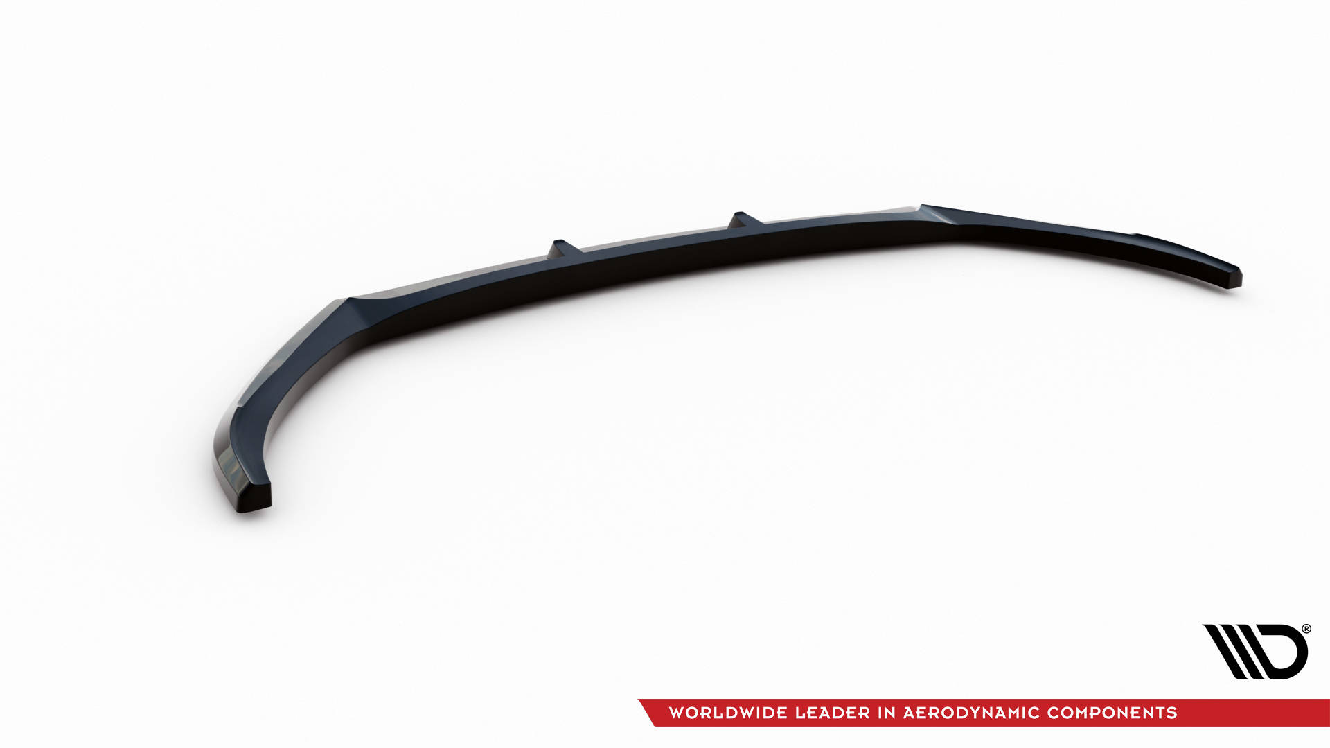 Street+ Spoilerlippe Front Ansatz V.1 passend für Hyundai I20 Mk2 FL schwarz Hochglanz