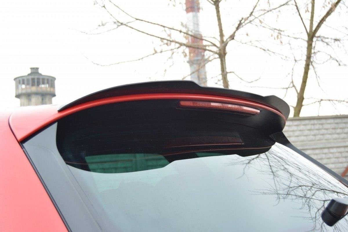 Spoiler CAP V.2 für Seat Leon Cupra Hatchback Mk3 schwarz Hochglanz