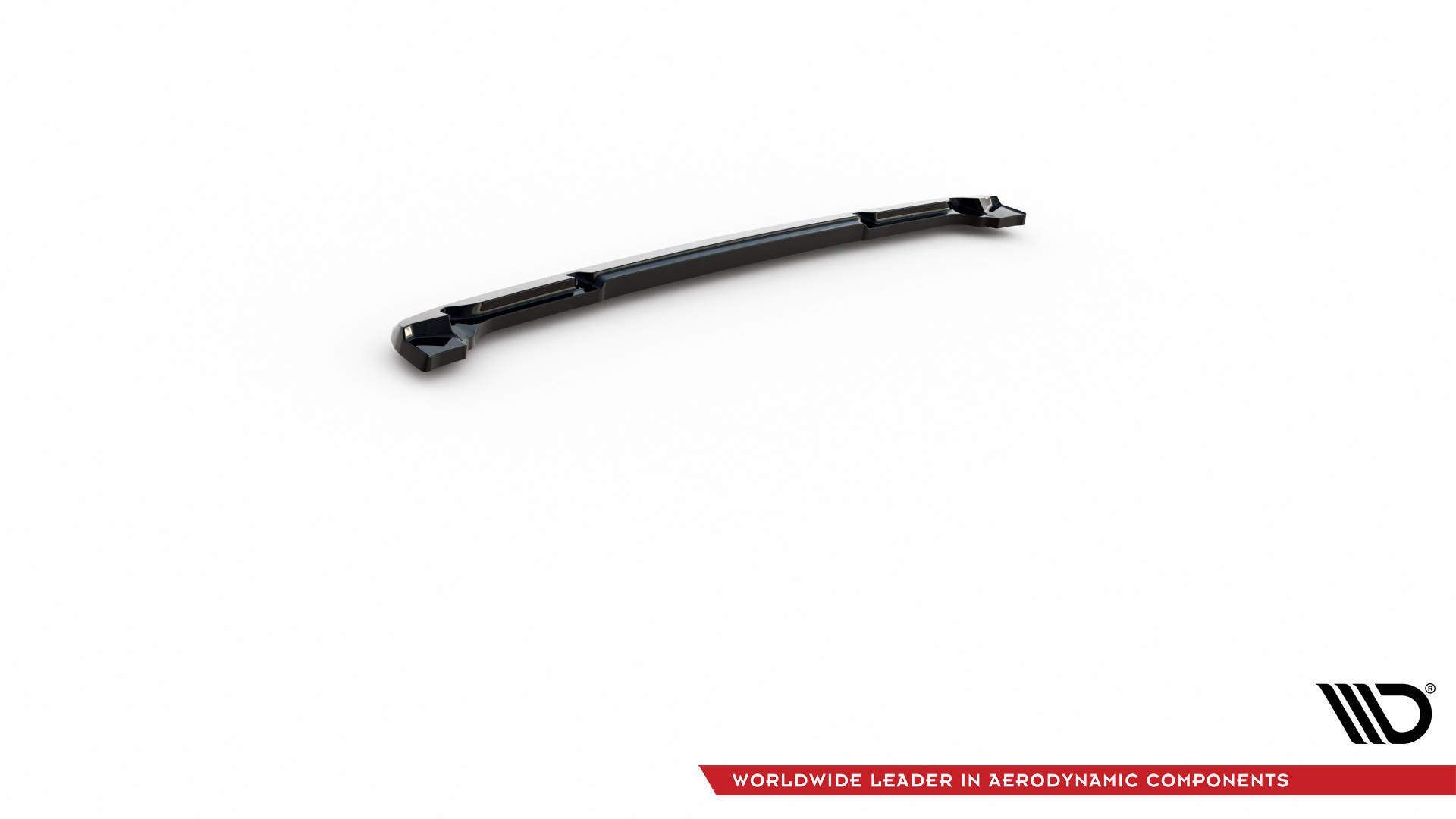 Street+ Mittlerer Diffusor Heck Ansatz passend für Mini Cooper Clubman John Cooper Works F54 FL schwarz Hochglanz