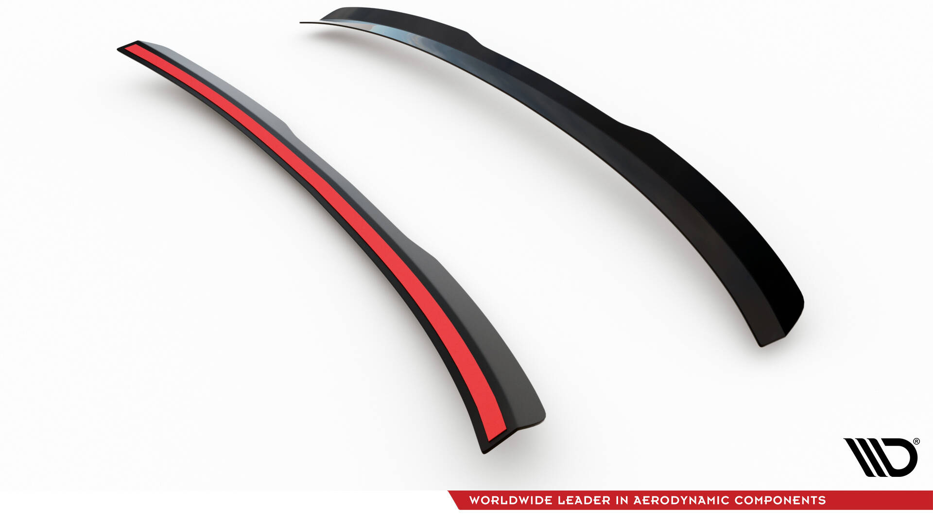 Spoiler CAP für Audi A6 / A6 S-line / S6 Limousine C7 Facelift schwarz Hochglanz