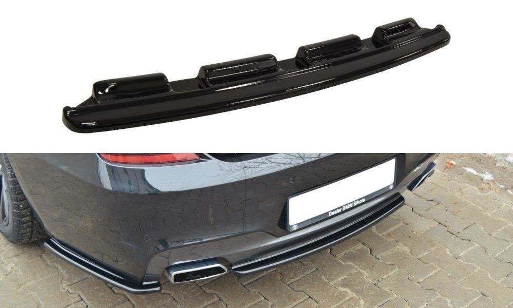 Heckansatz BMW 6er Gran Coupé M Paket schwarz Hochglanz