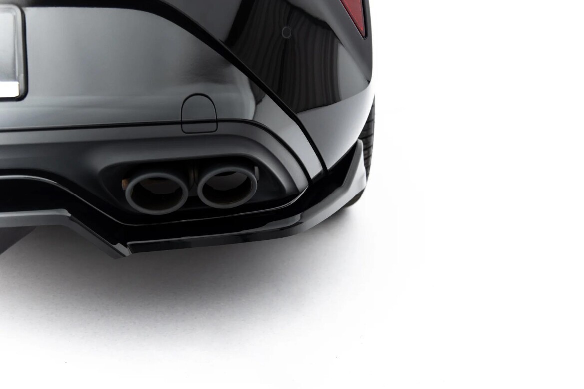 Diffusor RACE passend für V.1 Cupra Leon Hatchback Mk1 Facelift schwarz Hochglanz