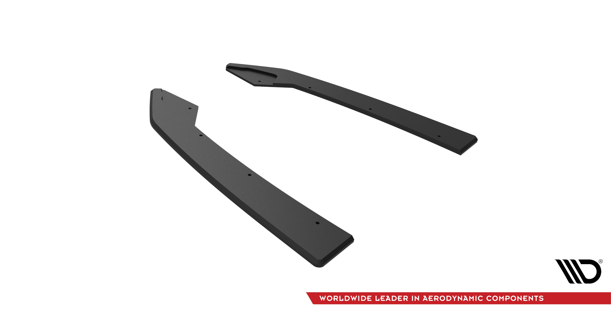 Street Pro Heck Ansatz Flaps V.2 passend für BMW 3er M-Paket G20 / G21 rot