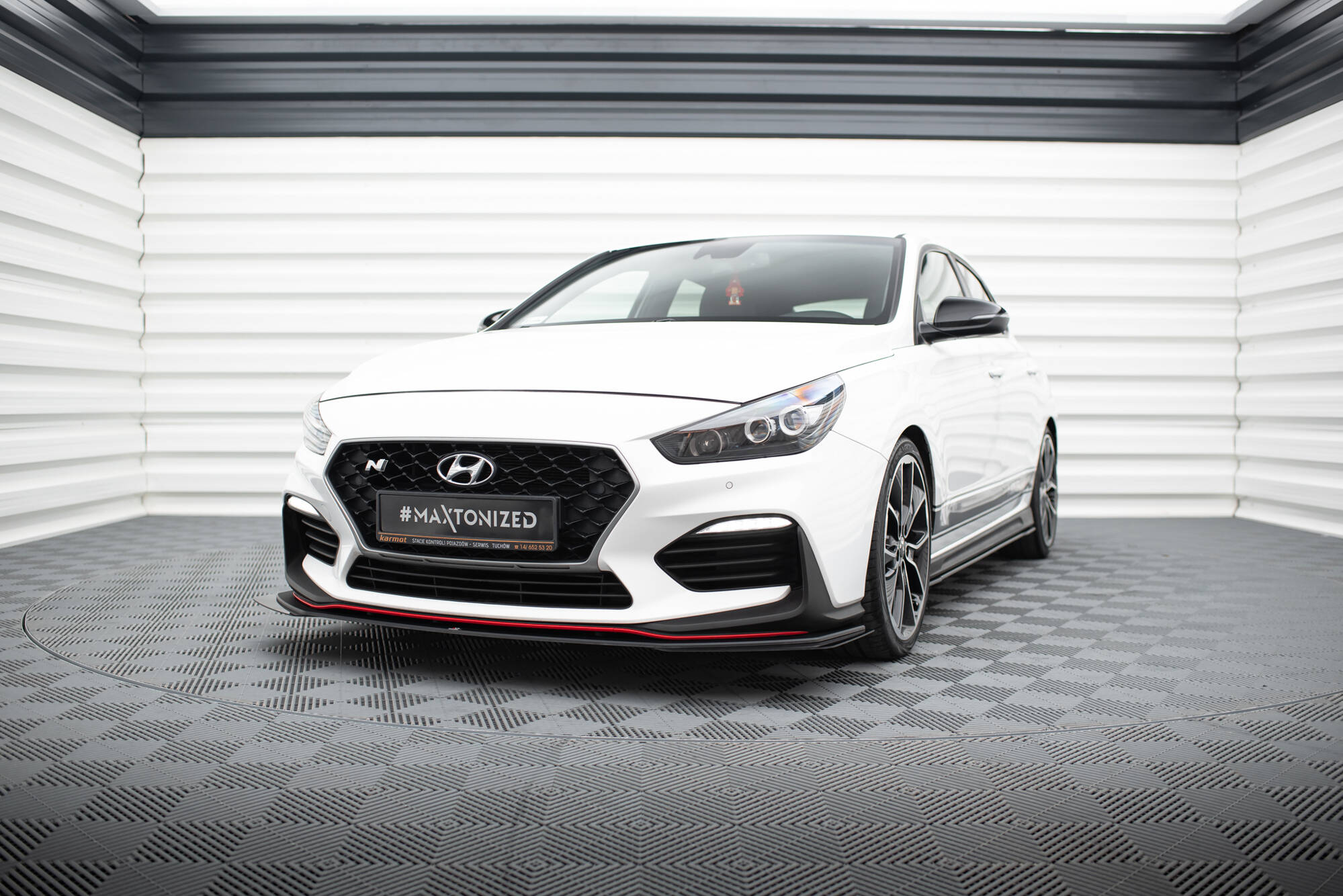 Flaps Hyundai I30 N Mk3 Hatchback / Fastback schwarz Hochglanz