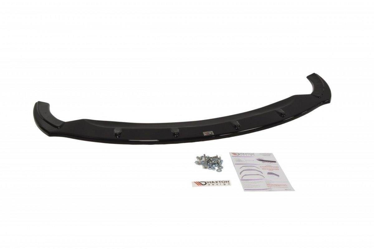 Street+ Spoilerlippe Front Ansatz passend für Seat Ibiza 4 SportCoupe vor FL schwarz Hochglanz