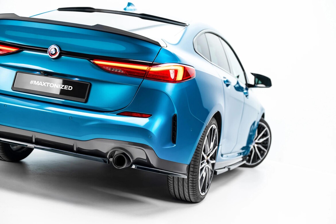 Diffusor Flaps V.2 passend für BMW 2 Gran Coupe M-Paket F44 schwarz Hochglanz