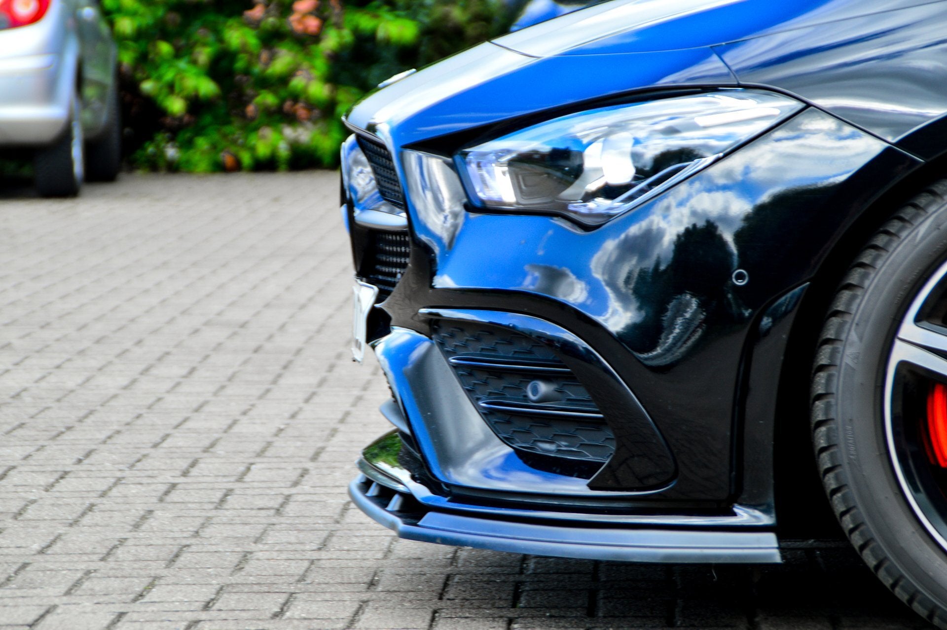 Cuplippe Spoilerlippe ABS Mercedes CLA AMG-Line C118 X118 OEM Optik