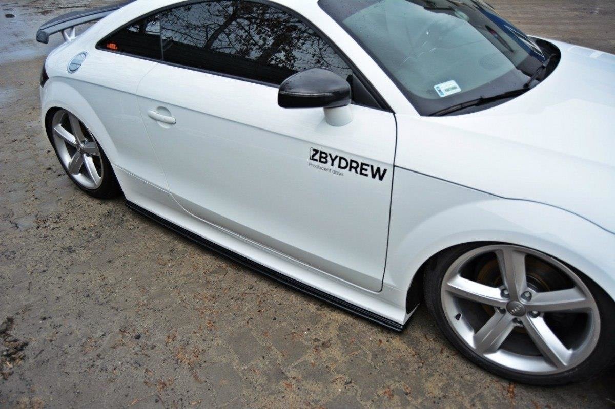 Street+ Seitenschweller Leisten passend für Audi TT RS 8J Carbon Look